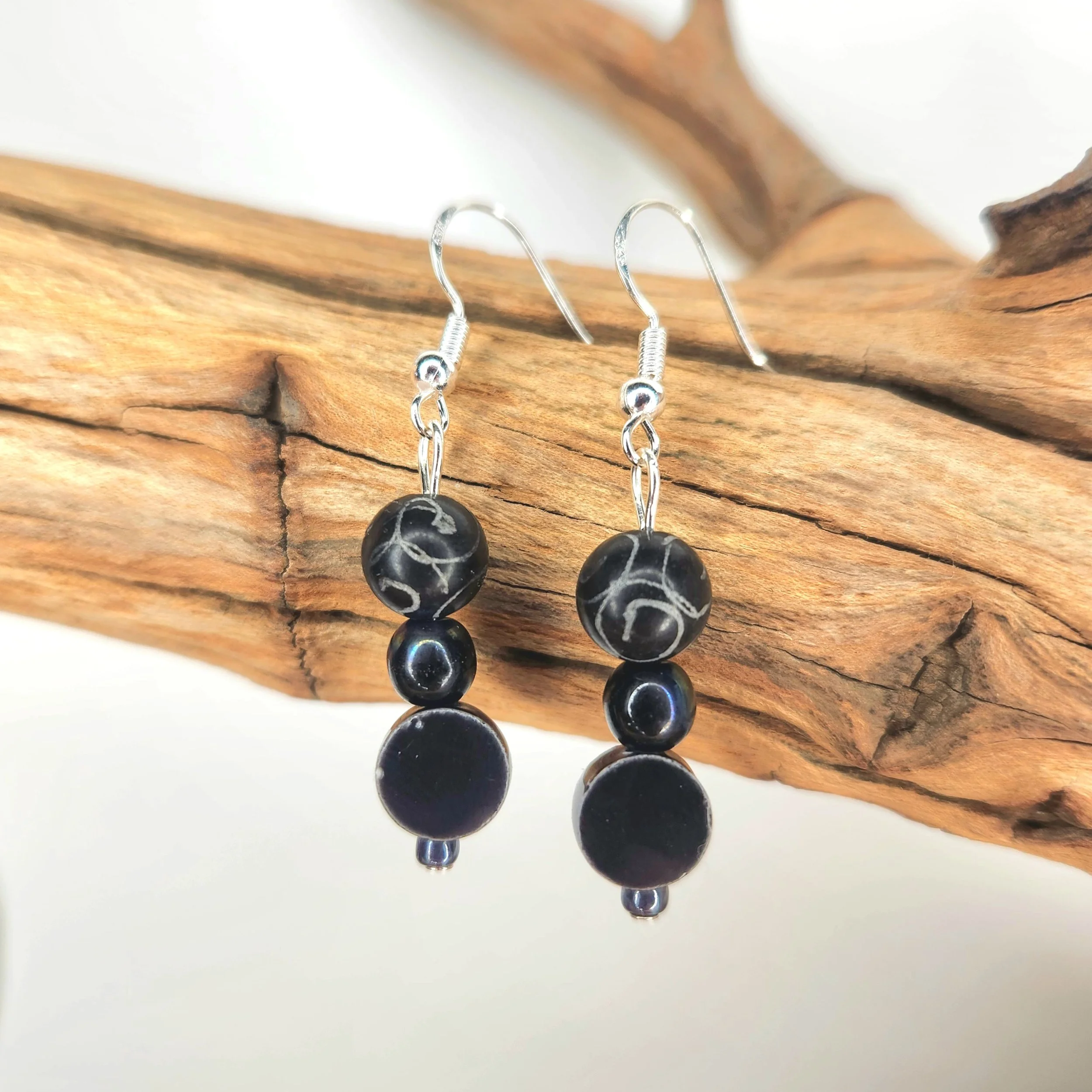 Black Widow Earrings