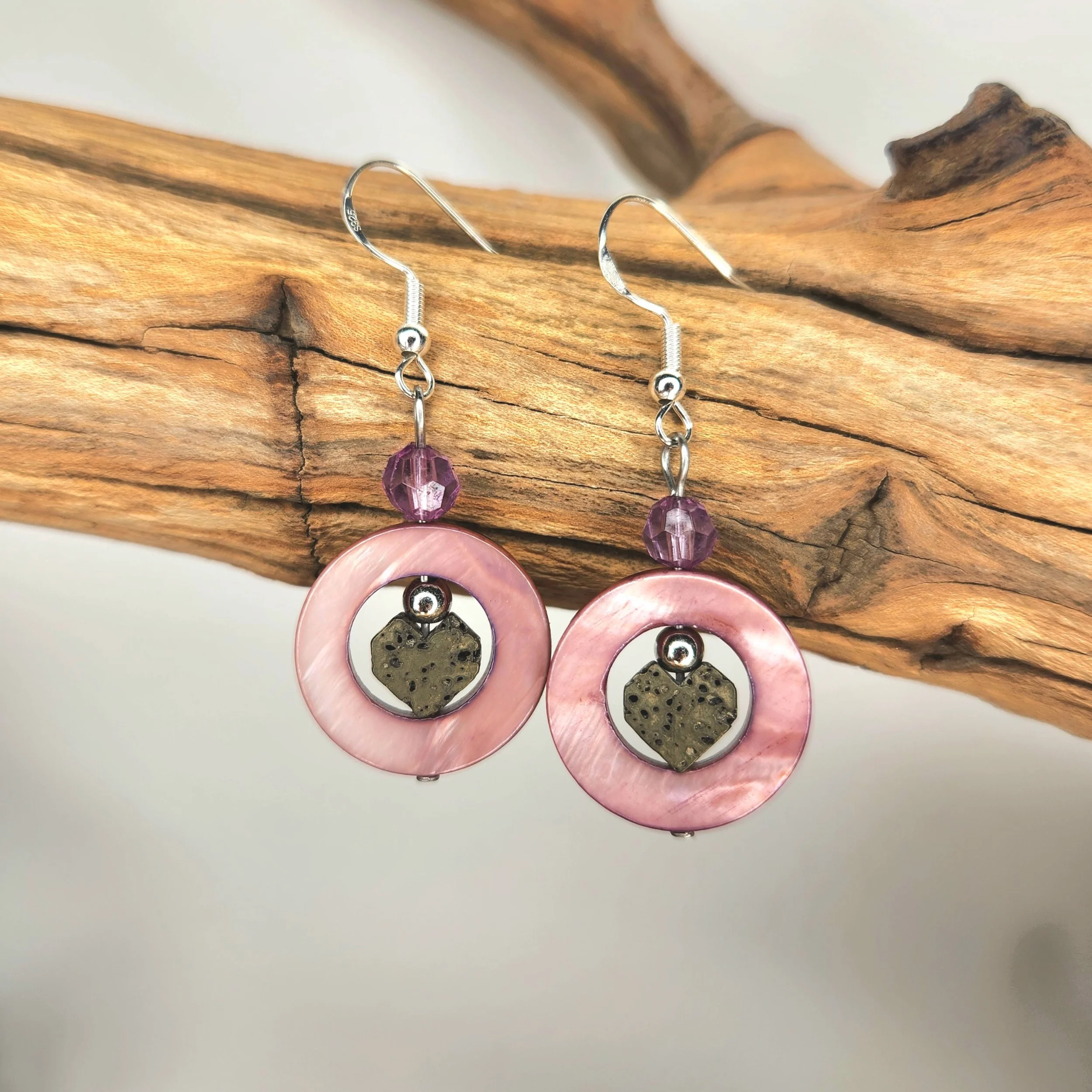 Heart Halo Earrings