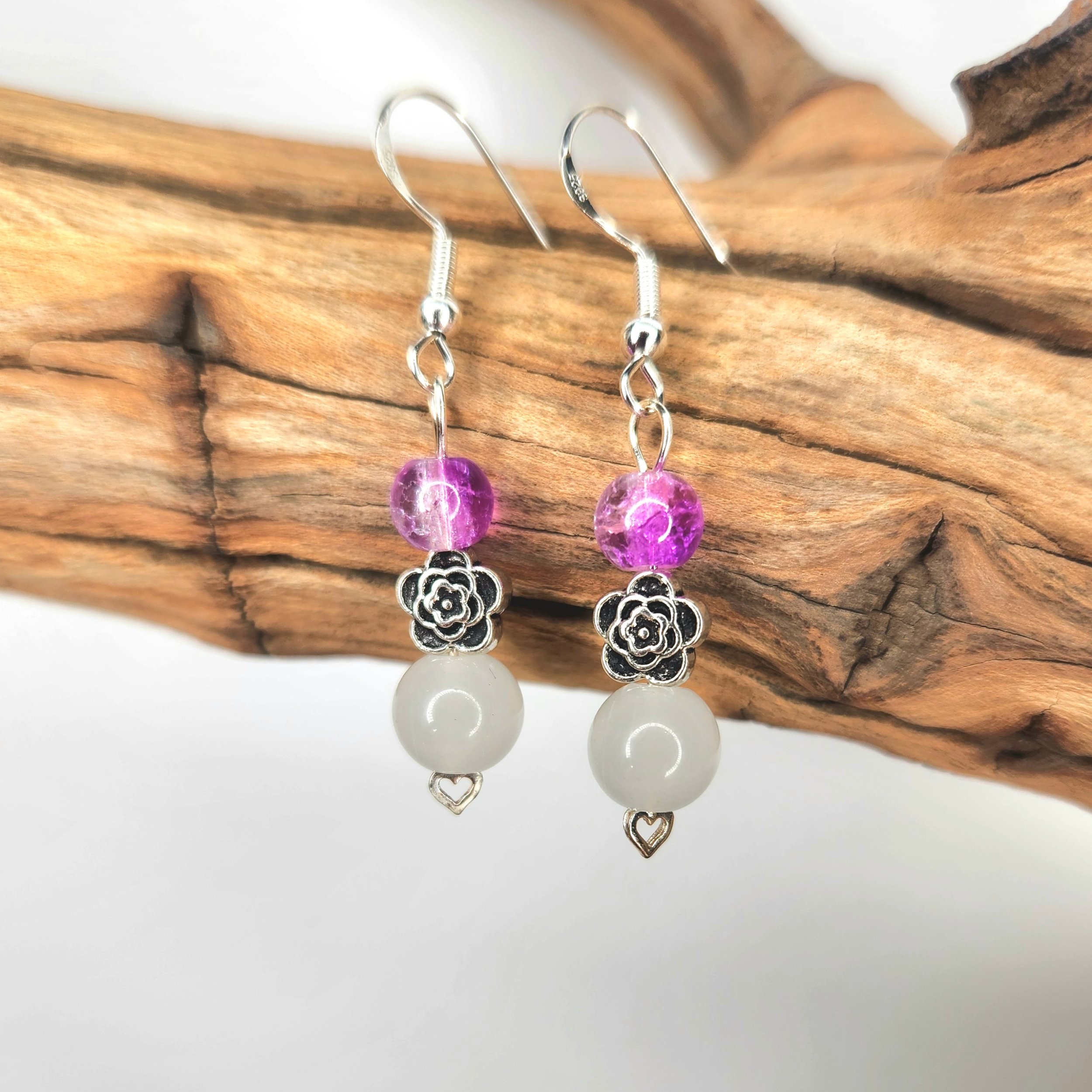 Blooming Heart Earrings