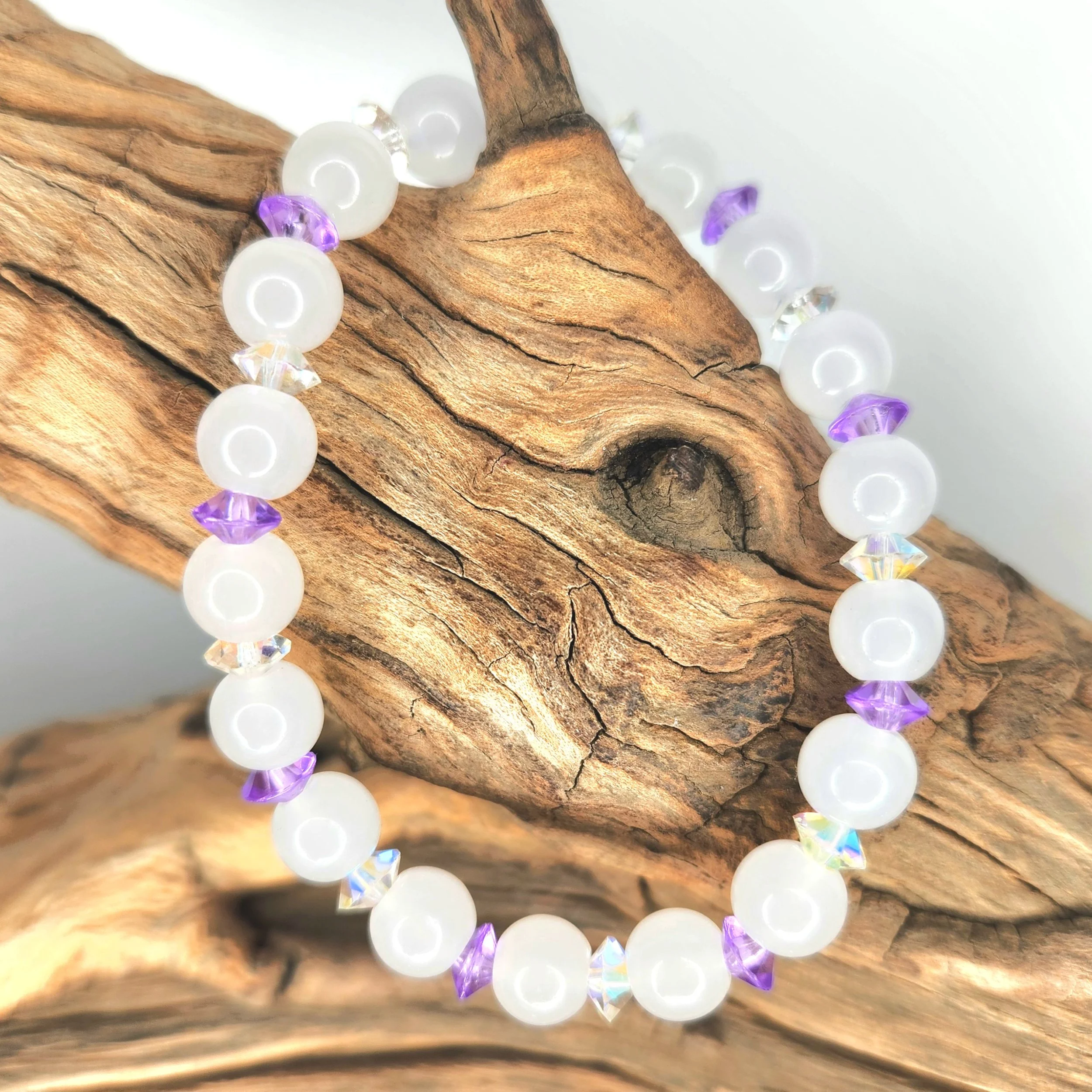 Purple Petals Bracelet