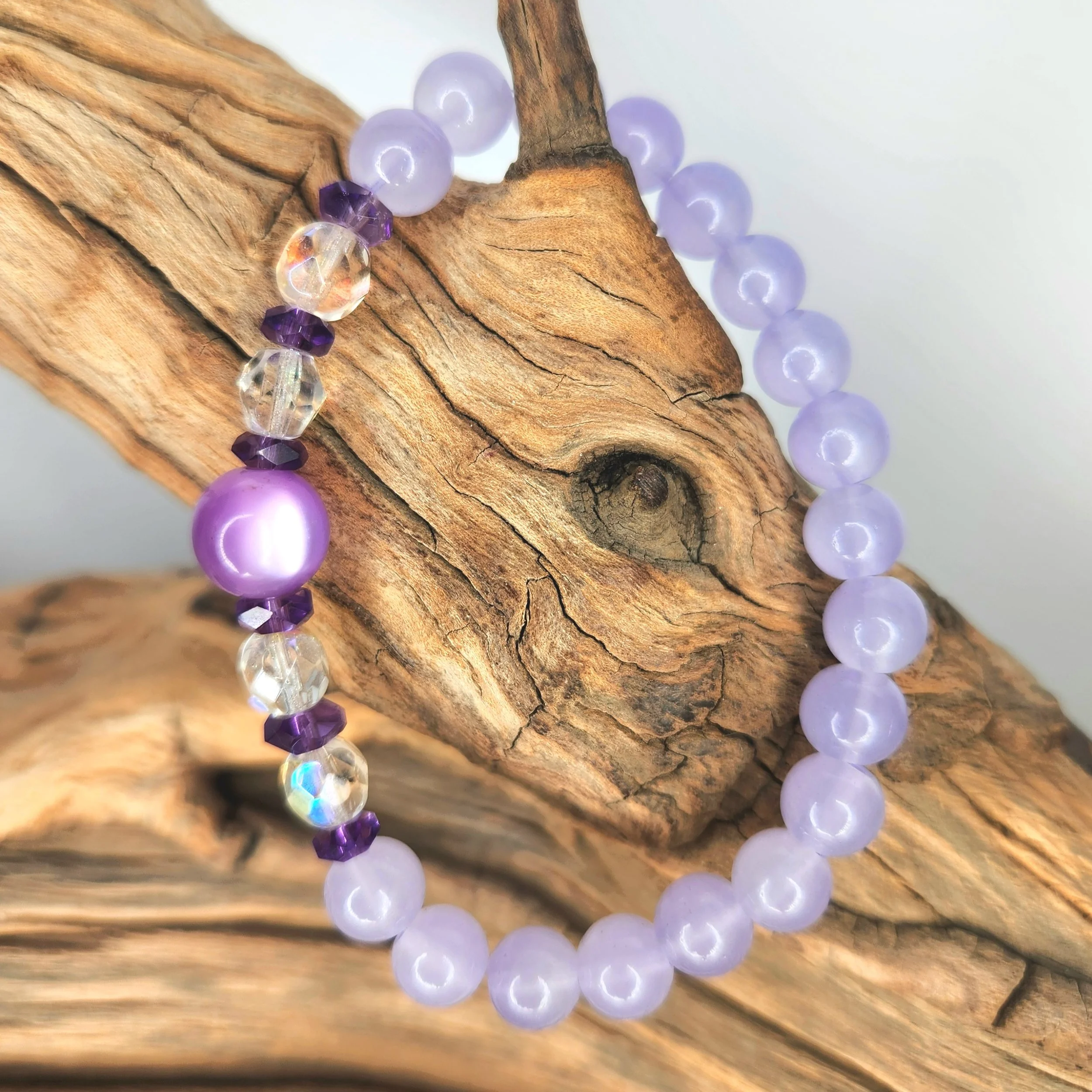Purple Moon Bracelet