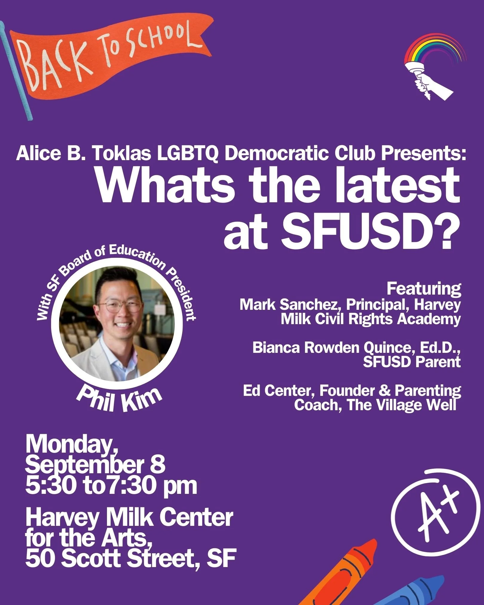 Back to School Night! What's the Latest at SFUSD?