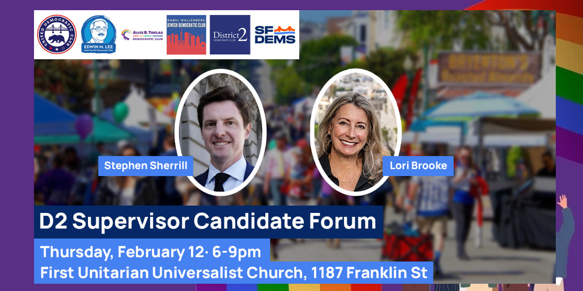 District 2 Supervisor Debate