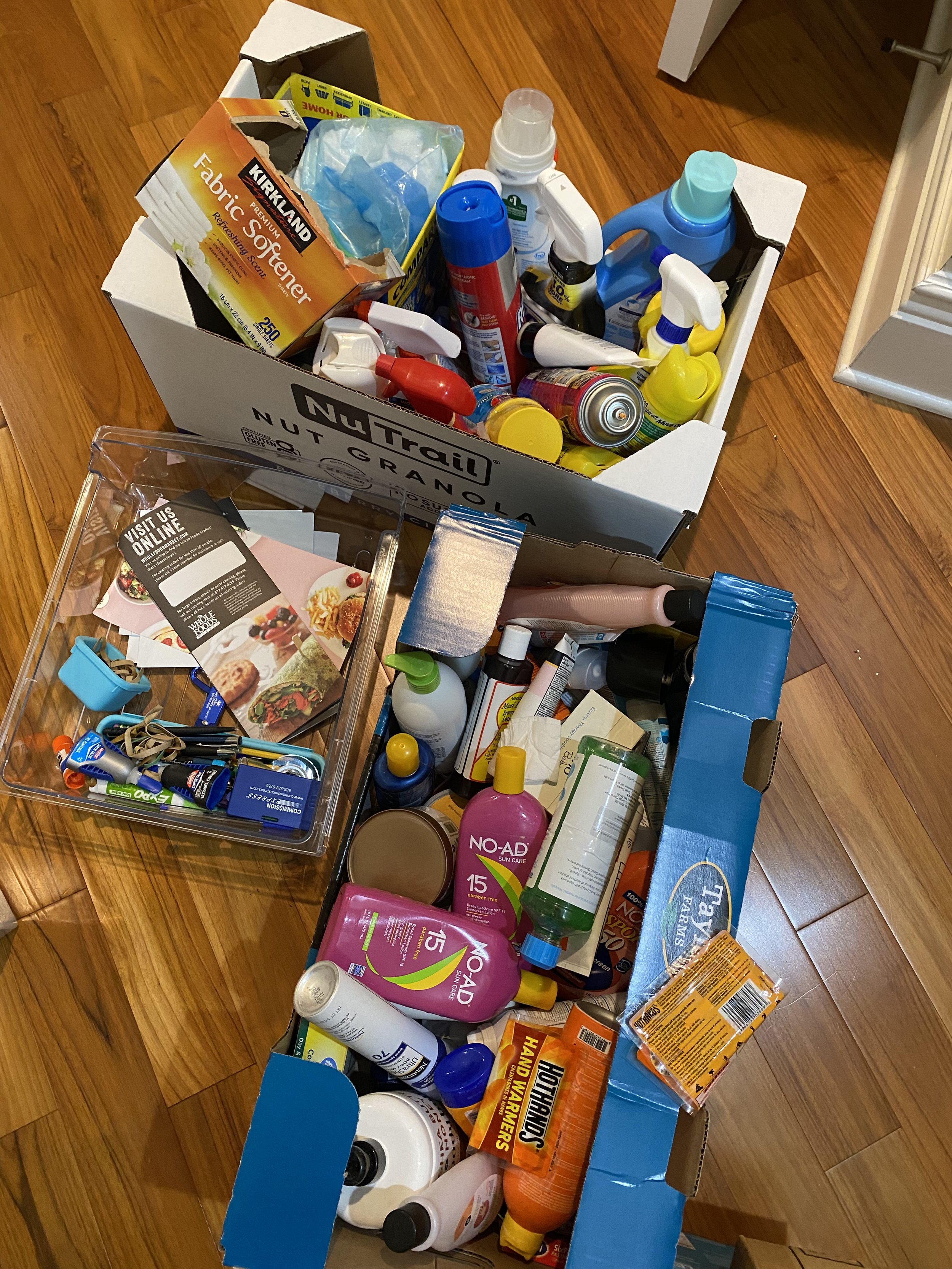 Supply Closet BEFORE - Expired Excess
