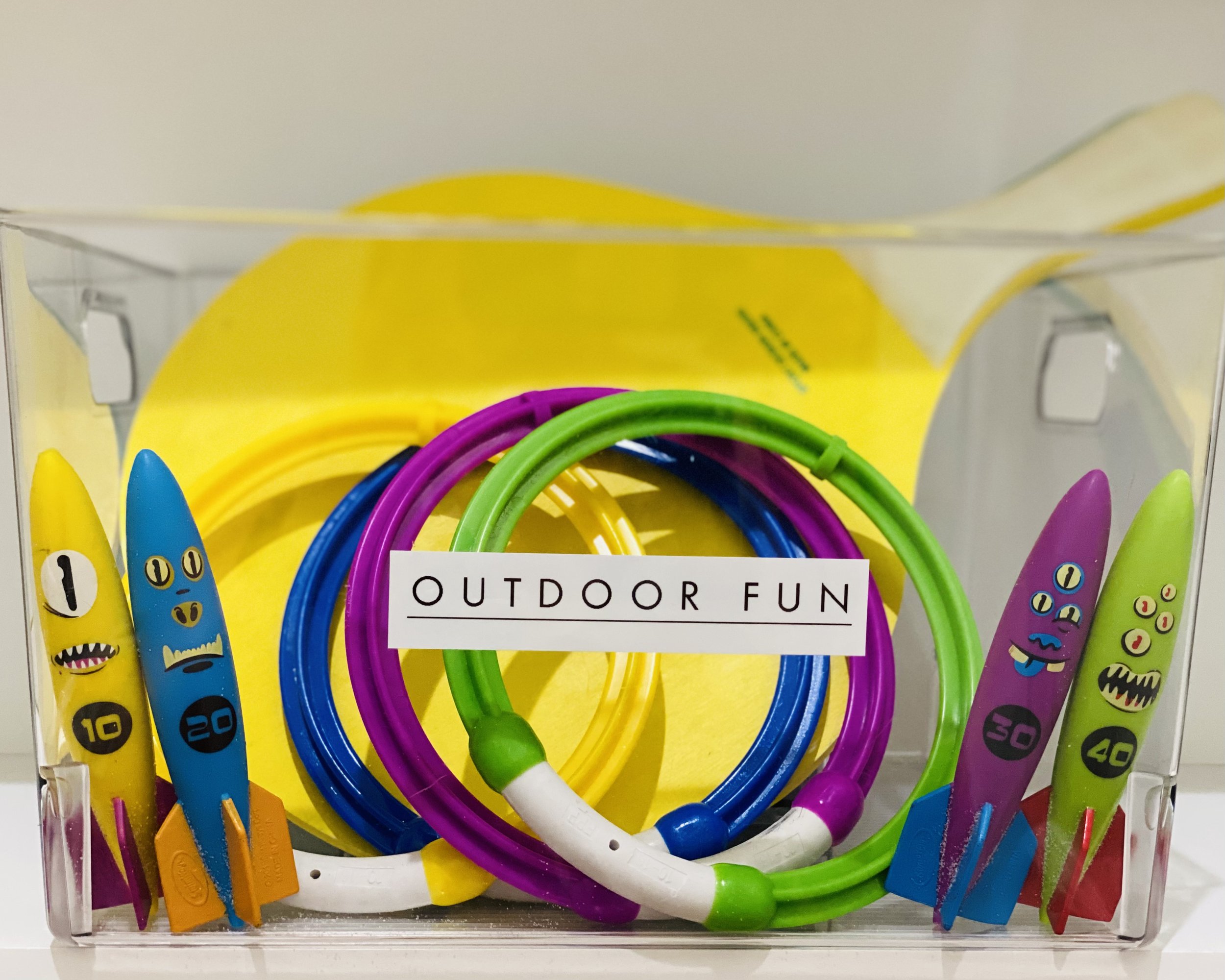 Supply Closet AFTER - Outdoor Fun Ready