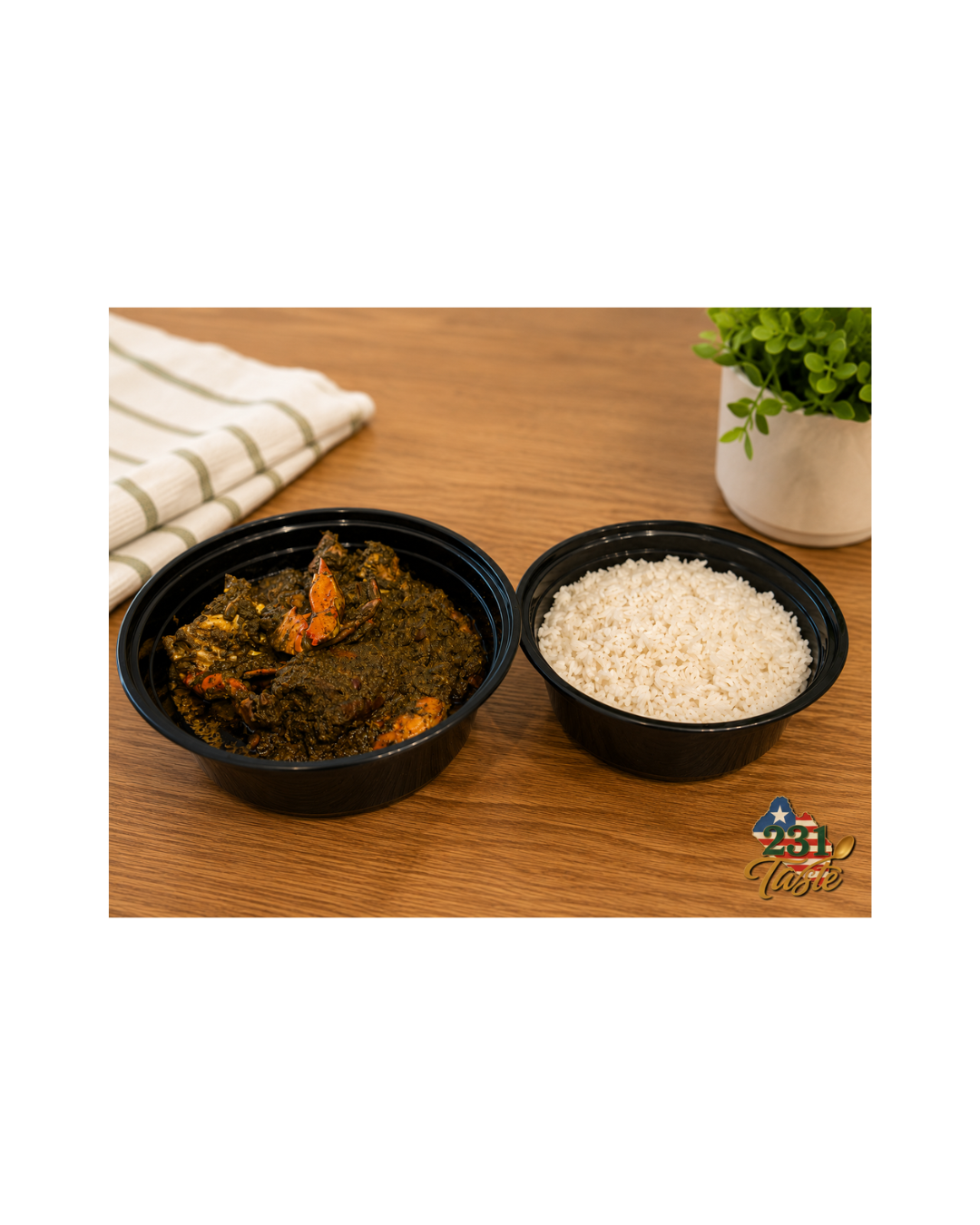 Cassava Leaf & Rice