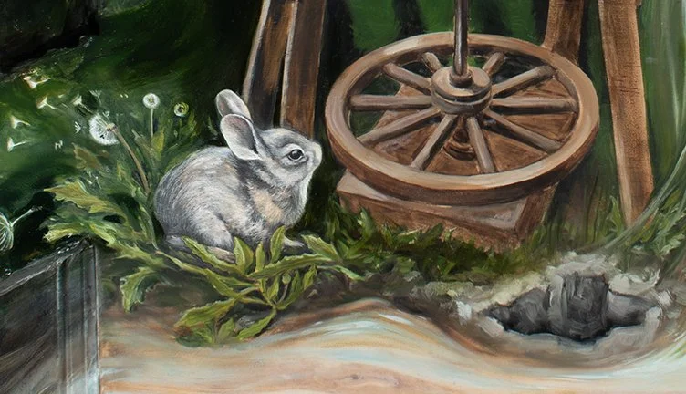 queen of pentacles baby bunny blog.jpg