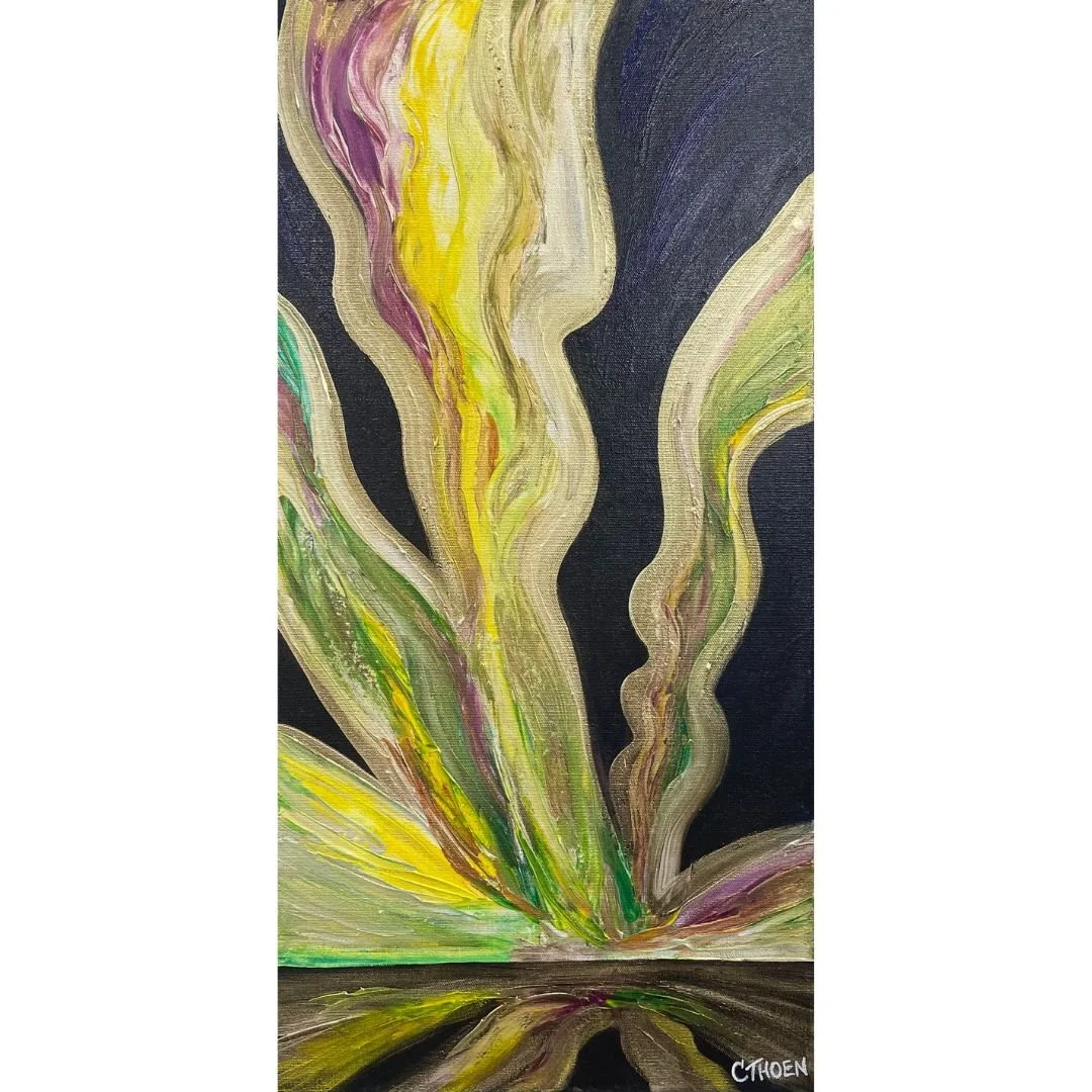 Northern Lights 1x2 Feet - SOLD