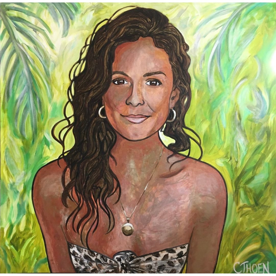 Danica 3x3 Feet - SOLD (Commissioned)