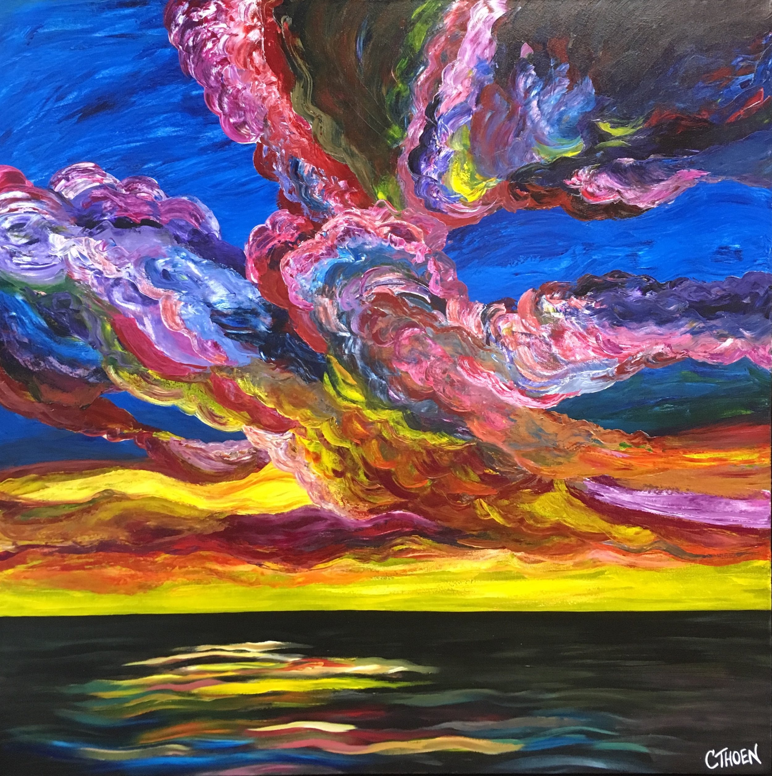 Good Vibes 4x4 Feet - SOLD