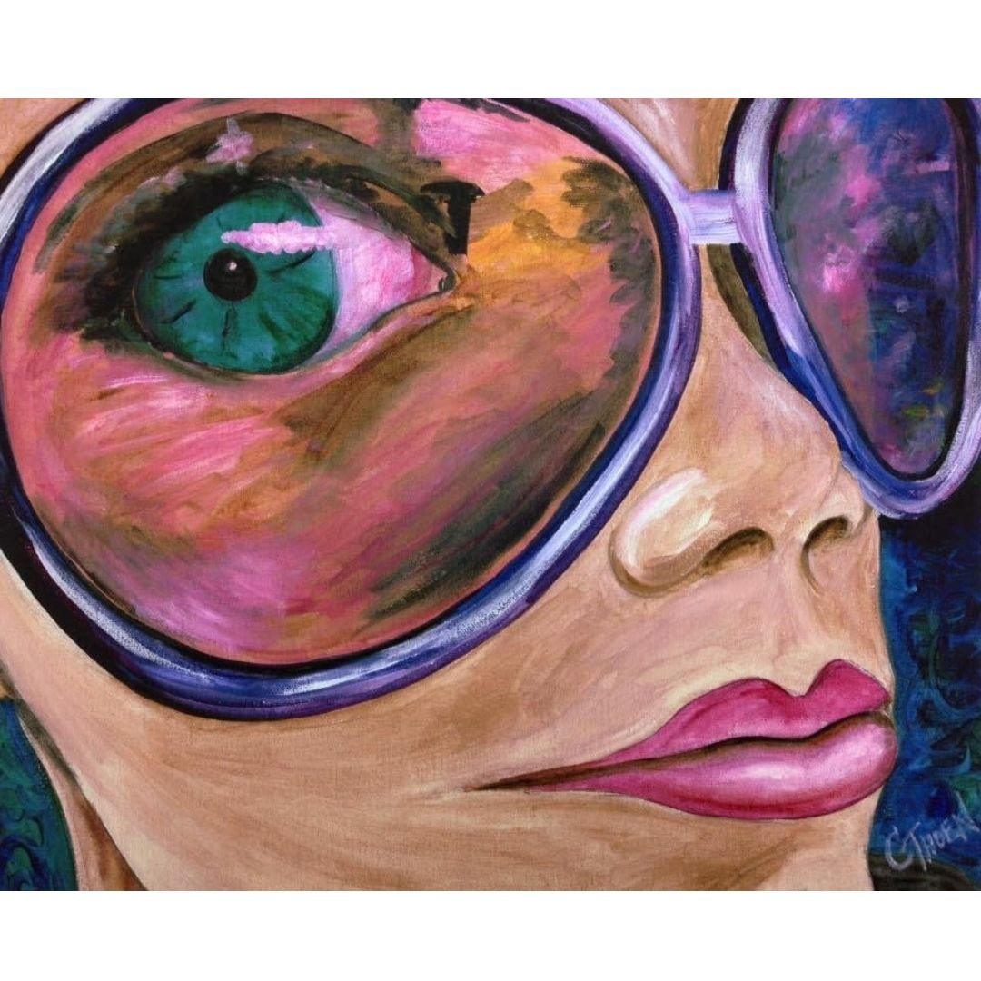 Rose Colored Glasses 9”x11” (Print)