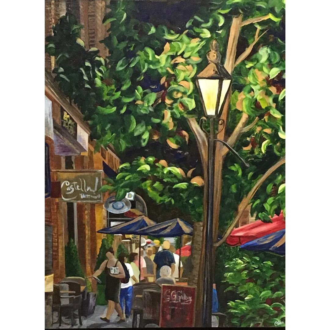 Lovely Restaurant 9”x12” (Print)