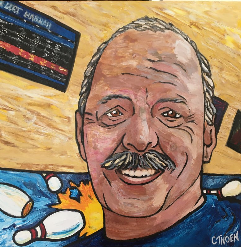 Bert 3x3 Feet - SOLD (Commissioned)