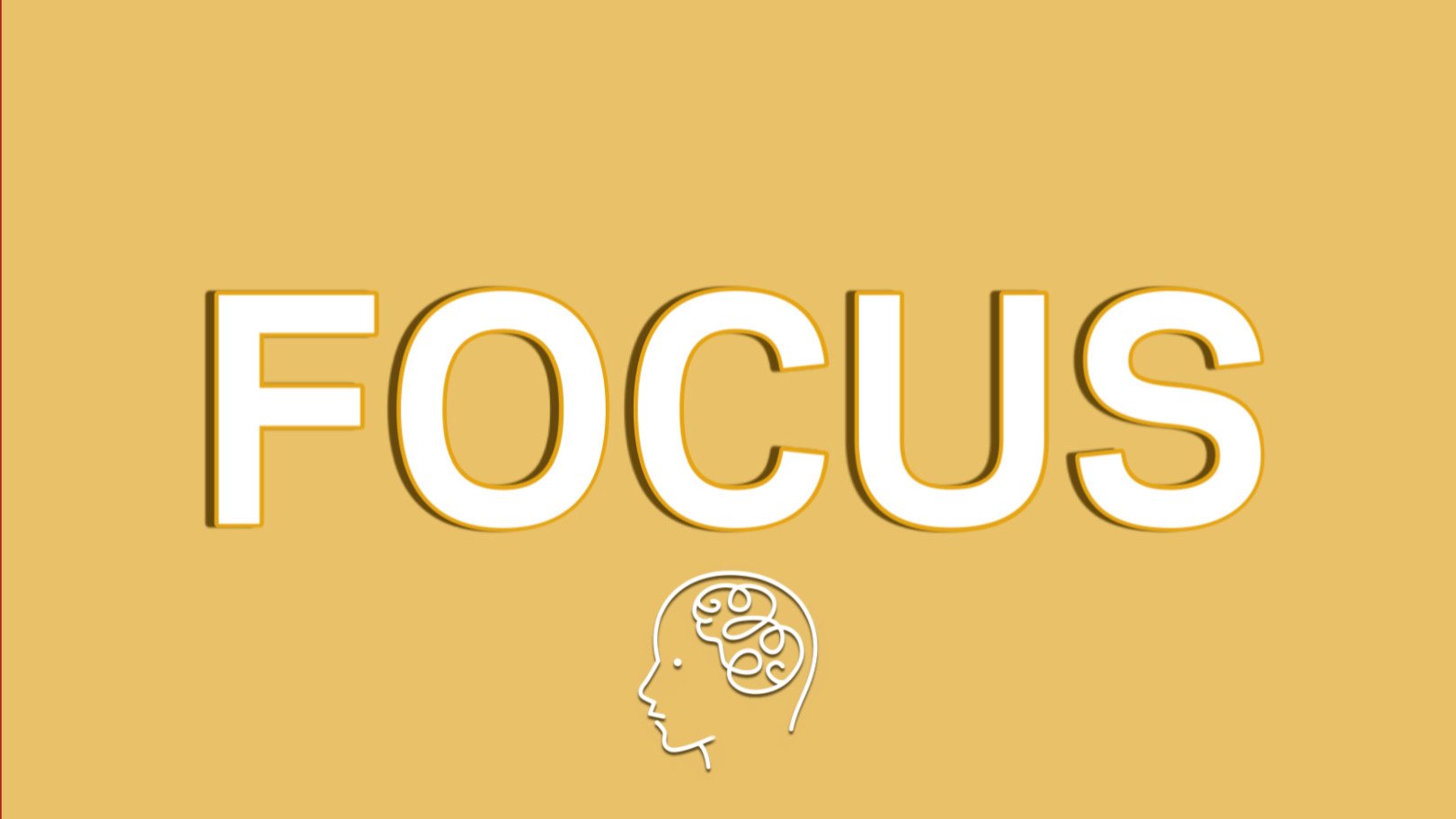 FOCUS. Cannabis Built for Clear Headed Productivity