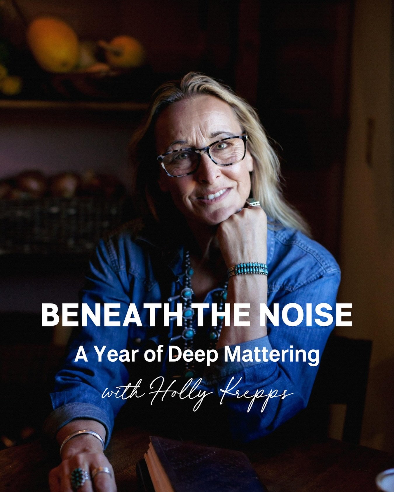 🌿 Now Open: Beneath the Noise &ndash; A Year of Deep Mattering 🌿

Weekly audio wisdom from Holly Krepps, straight to your ears.

What if 10&ndash;30 minutes a week could change how you live, relate, and be? 

This is your invitation to a year of do