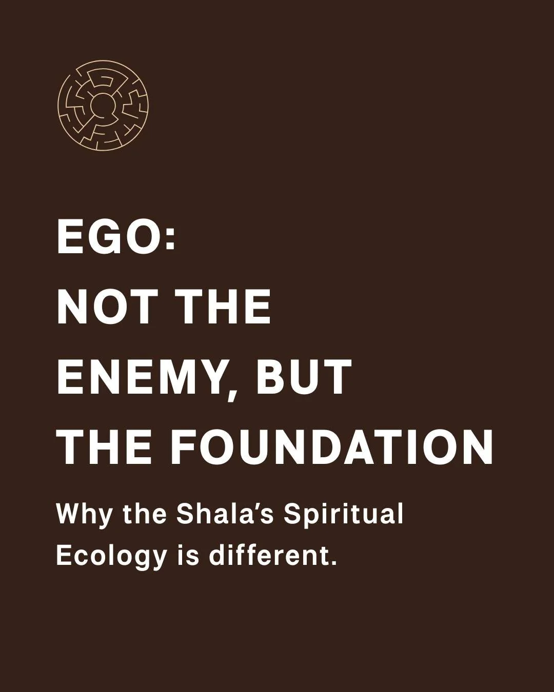 🐛 The ego isn&rsquo;t the enemy &mdash; it&rsquo;s the beginning.

We honor its role as the structure that holds the self together, so that true transformation can unfold.

🐛 Develop first. 🔥Refine next. 🪷 Serve always.

To continue learning abou