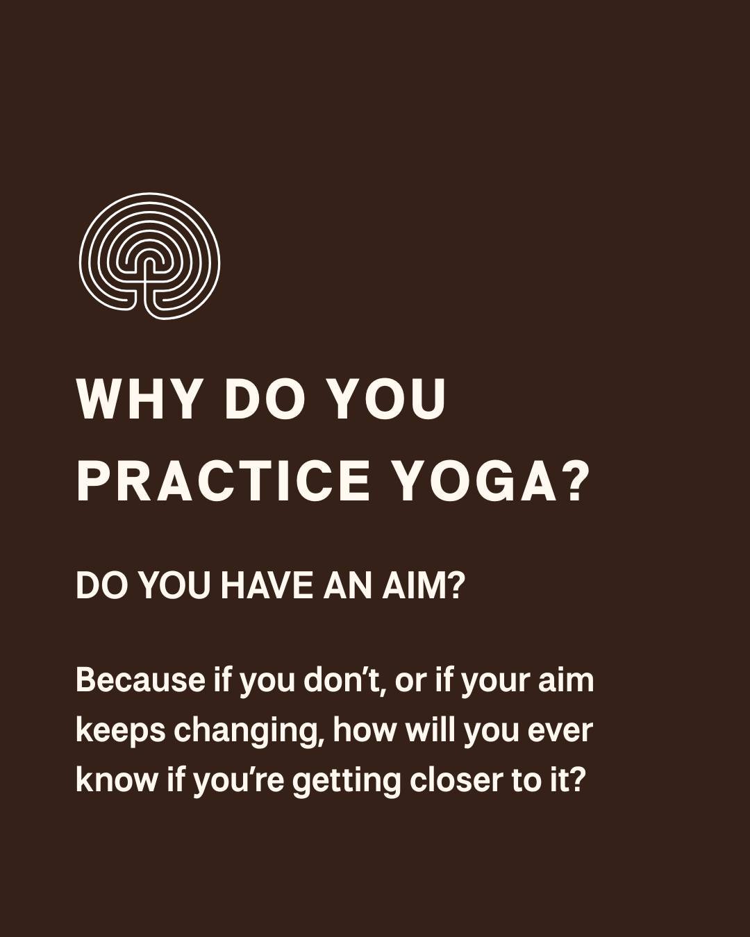 For us, here at Circle Yoga Shala, practice begins with setting an aim. 🔥

Or rather, practice is about aligning oneself with the goals that Yoga has set for those who start down this path. To quote the Gita, those goals are:

🍃 humble submission
?