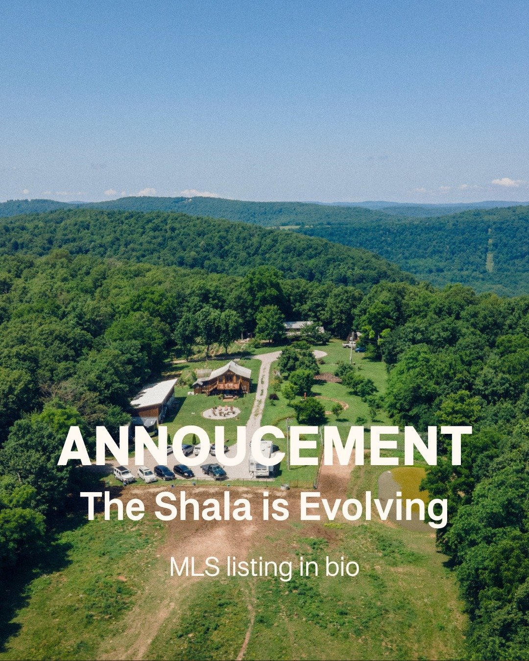 After deep reflection, we&rsquo;ve made the heartfelt decision to open the land that has been home to CYS to new stewards. Our property is listed publicly for sale. Realtor MLS listing in bio.

This transition is not an ending&mdash;it&rsquo;s an evo