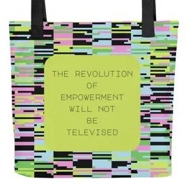 disability empowerment quote tote bag