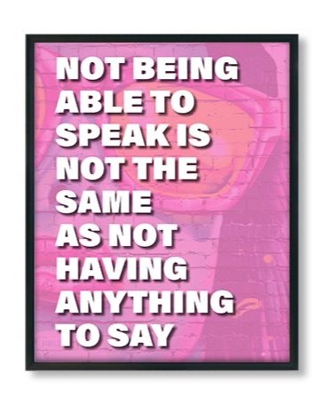 disability inclusion quote poster