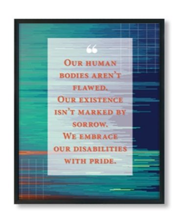 disability pride poster