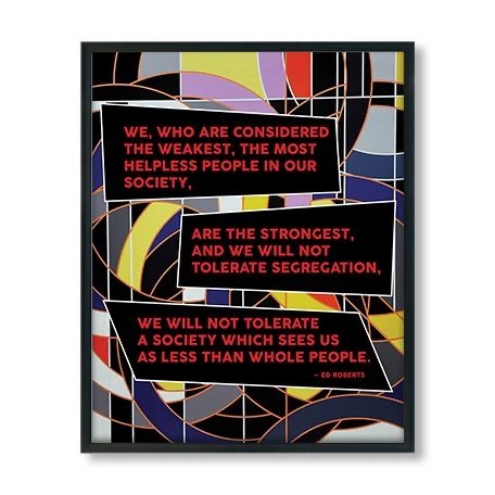 Disability Pride Quote Poster