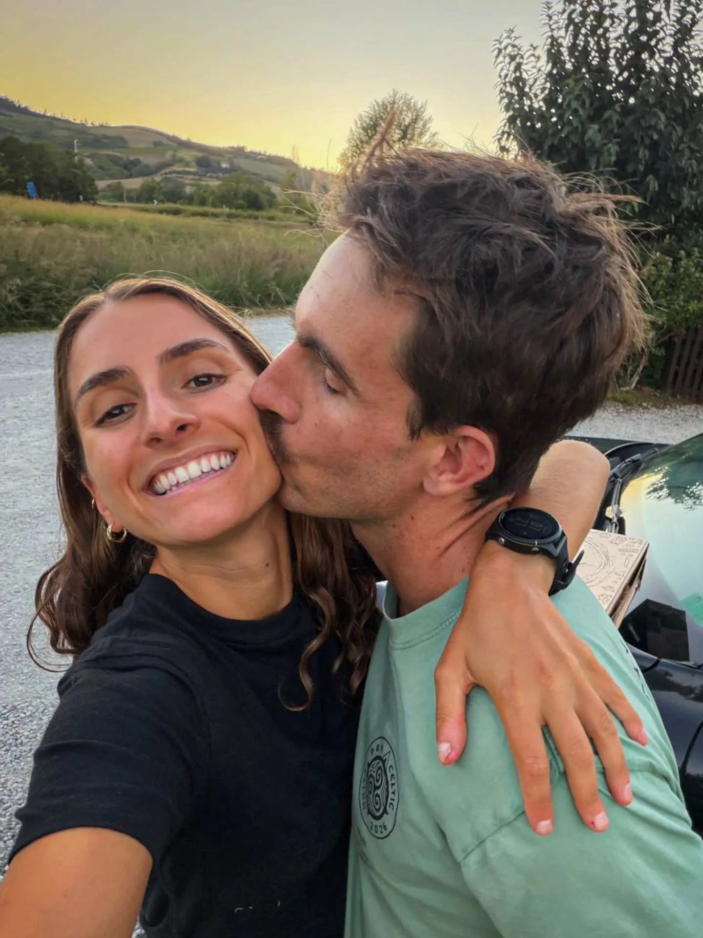 I'm a Proud Boyfriend. It's been a week since @carolinalizzio crushed her first ever full Ironman in the same little Italian beach town where she frequented throughout childhood summers, but I just picked her up from the airport (she stayed an extra 