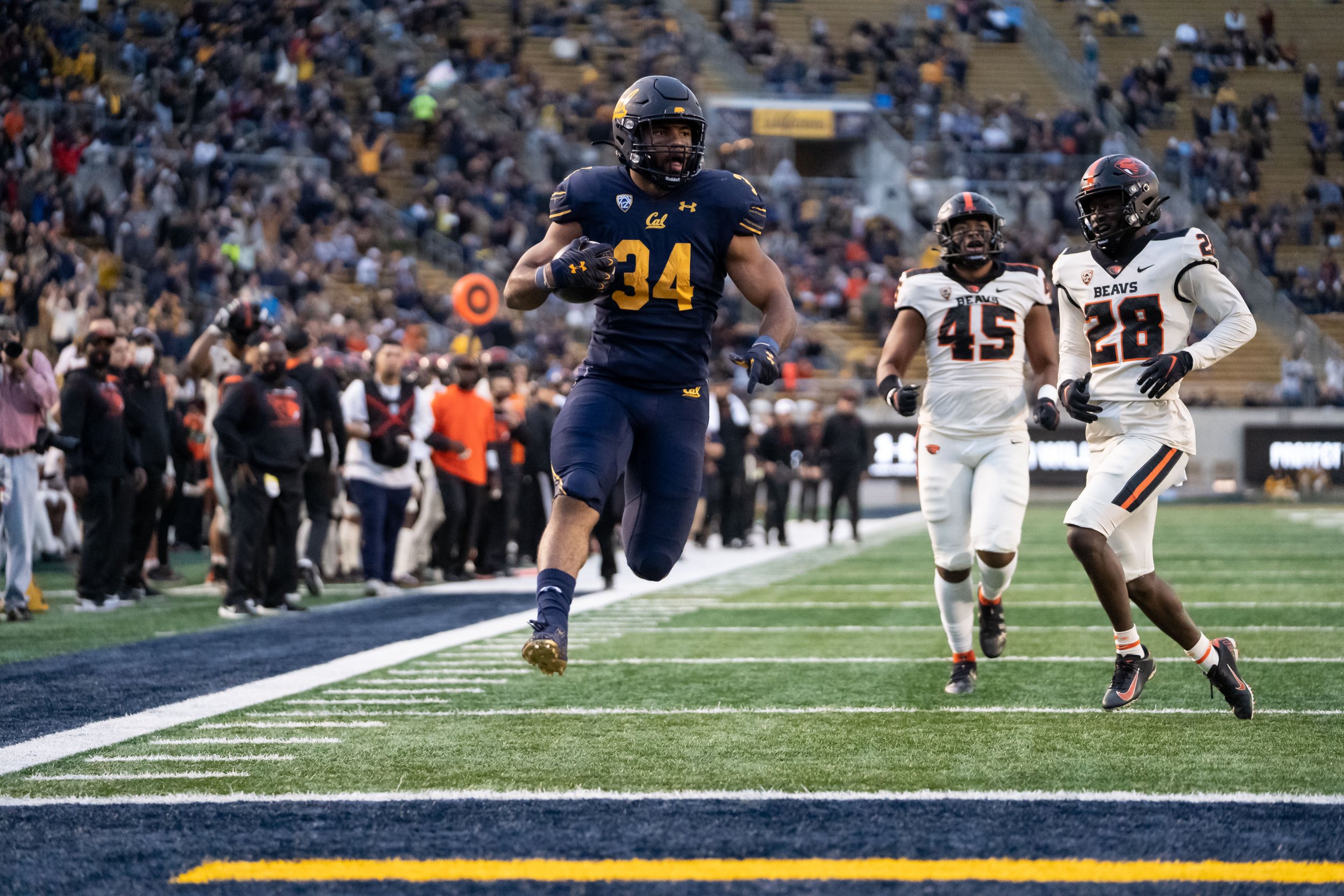 Cal Football vs Oregon State