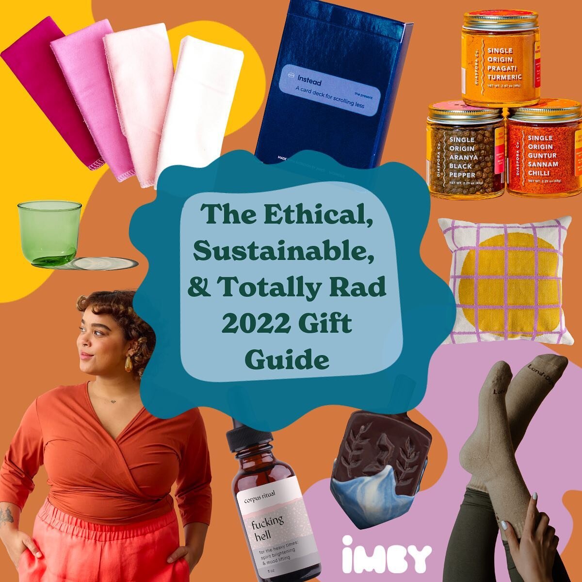 Our first ever gift guide has landed! 🎁 

Written by our member @mwelbel, the @gatherimby gift guide was curated to include our favorite intentional, equitable, sustainable, and ethical small businesses. Support them this small business Saturday (yo