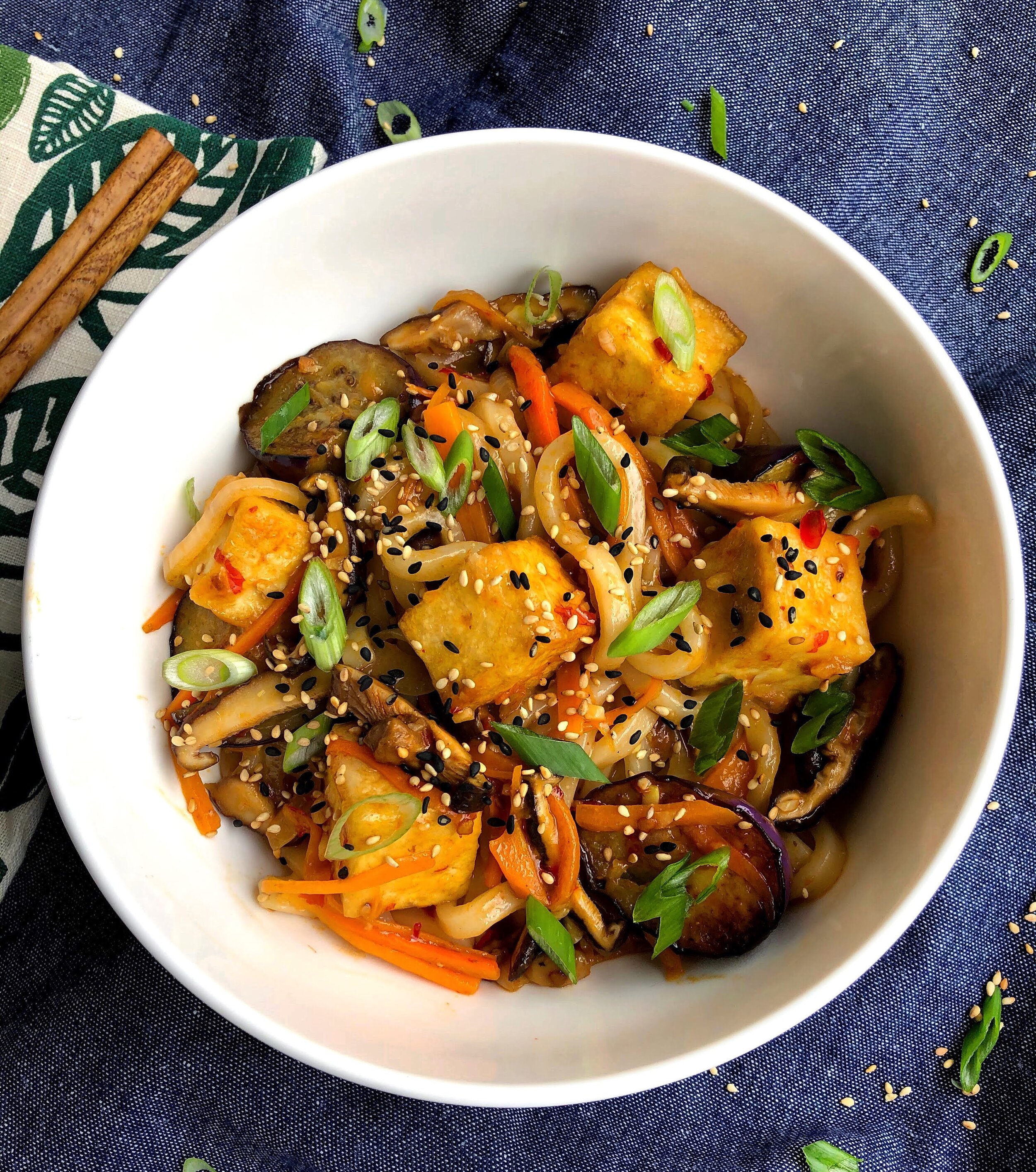 Spicy Yaki Udon