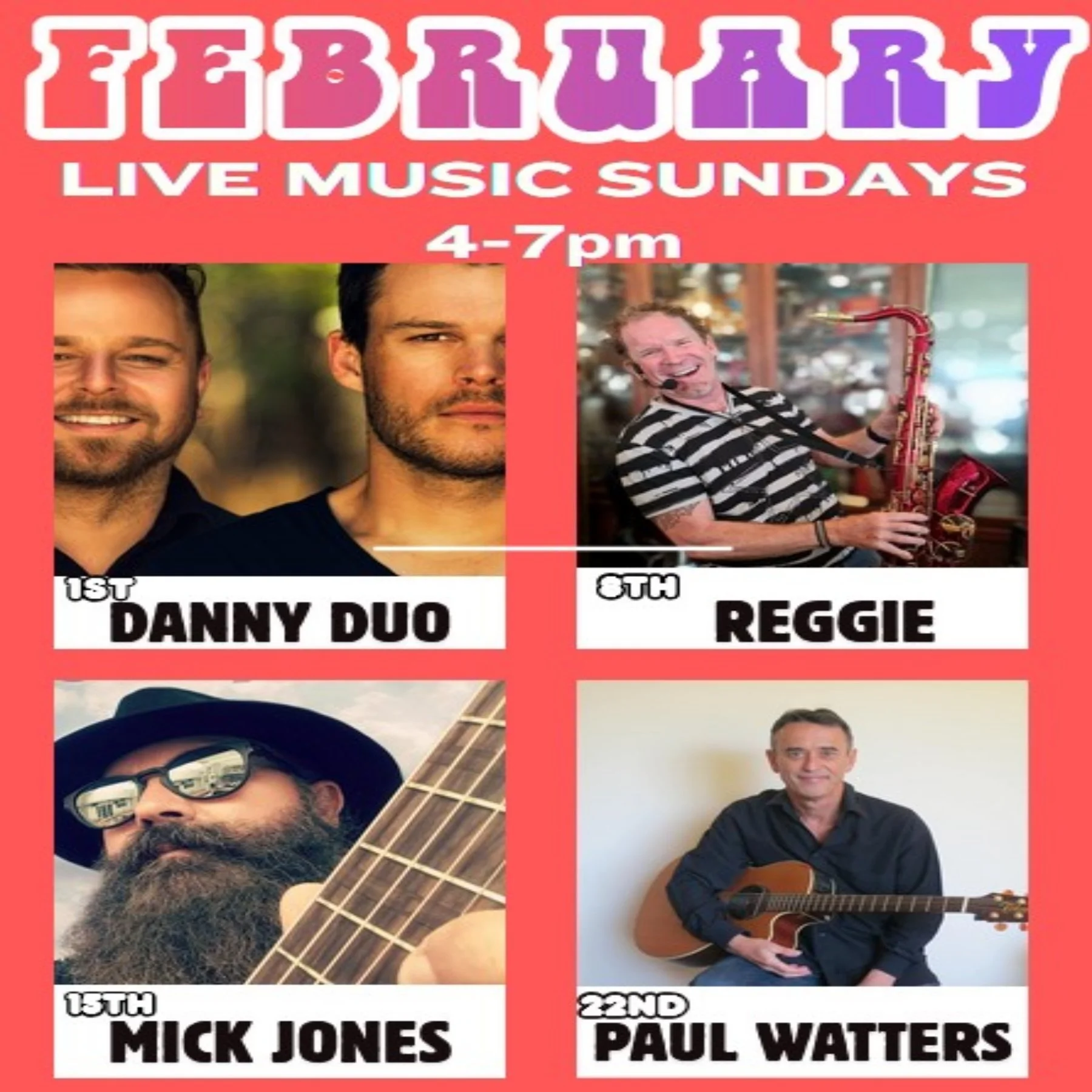 FREE Live Music in February