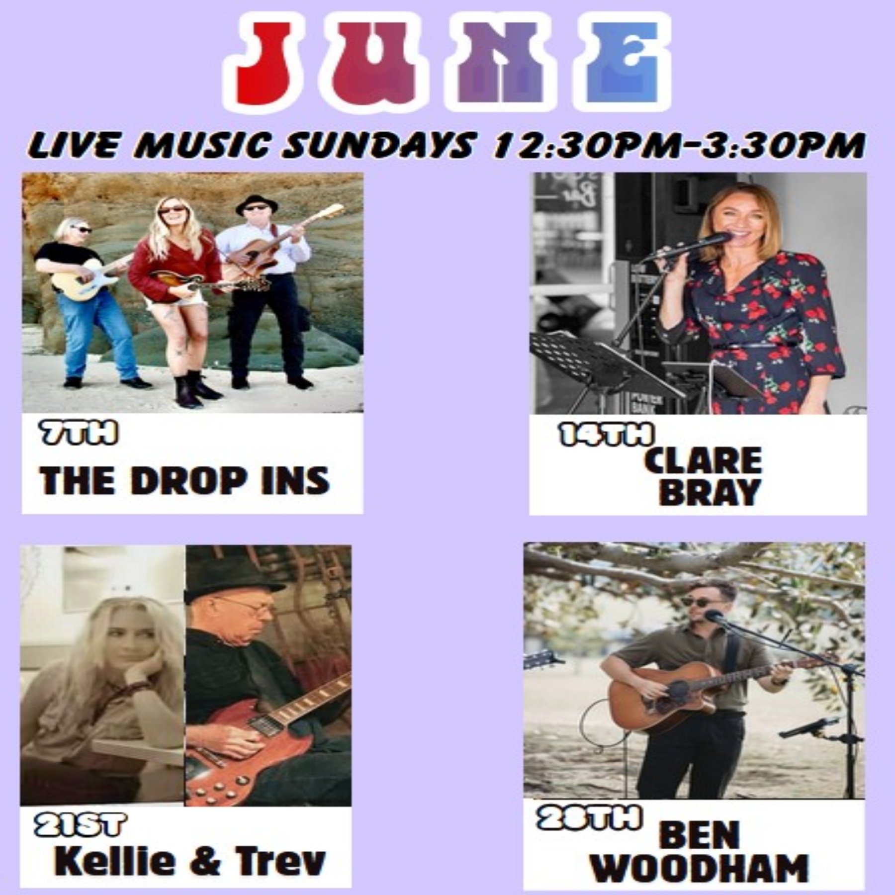 FREE Live Music in June