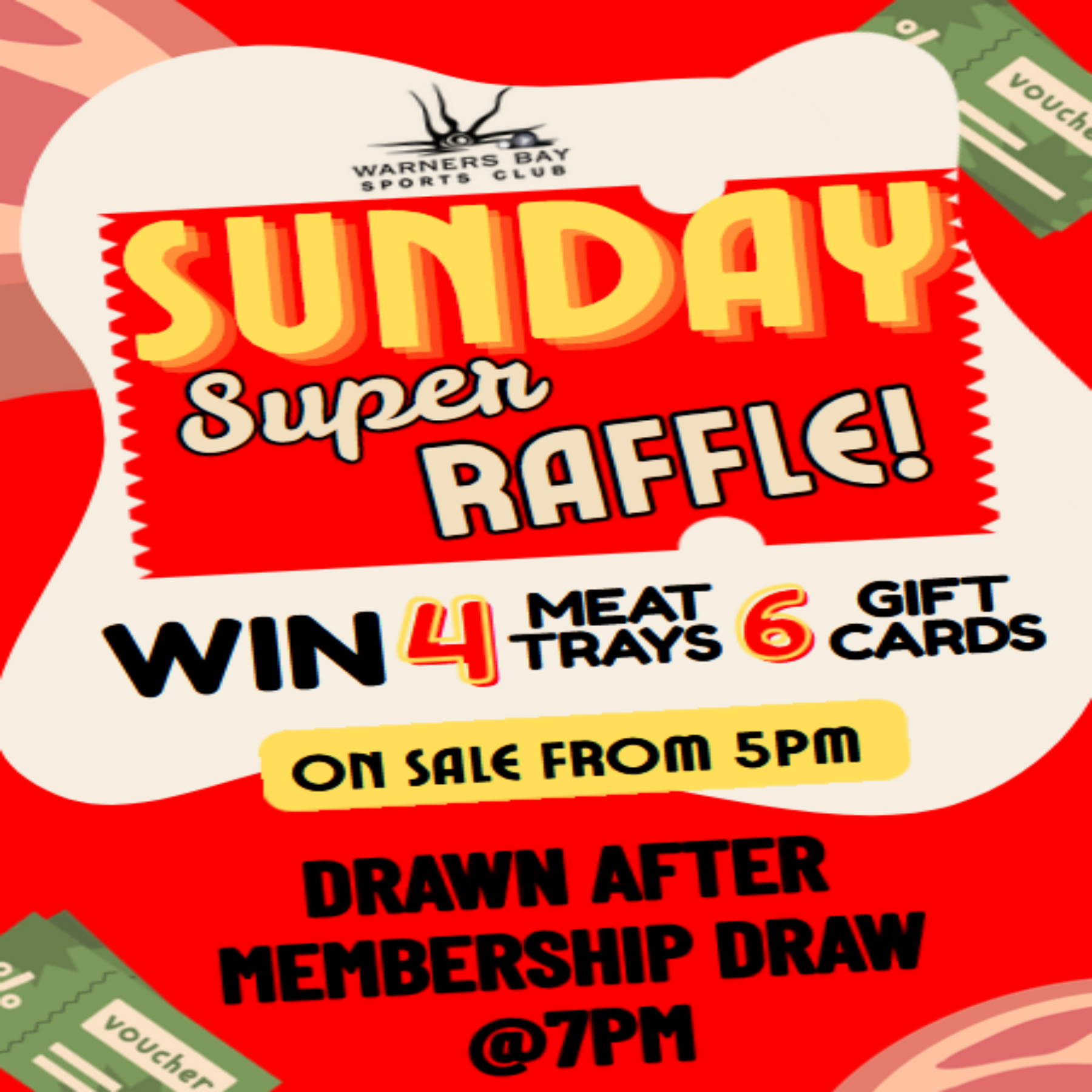 Sunday’s Super Raffle