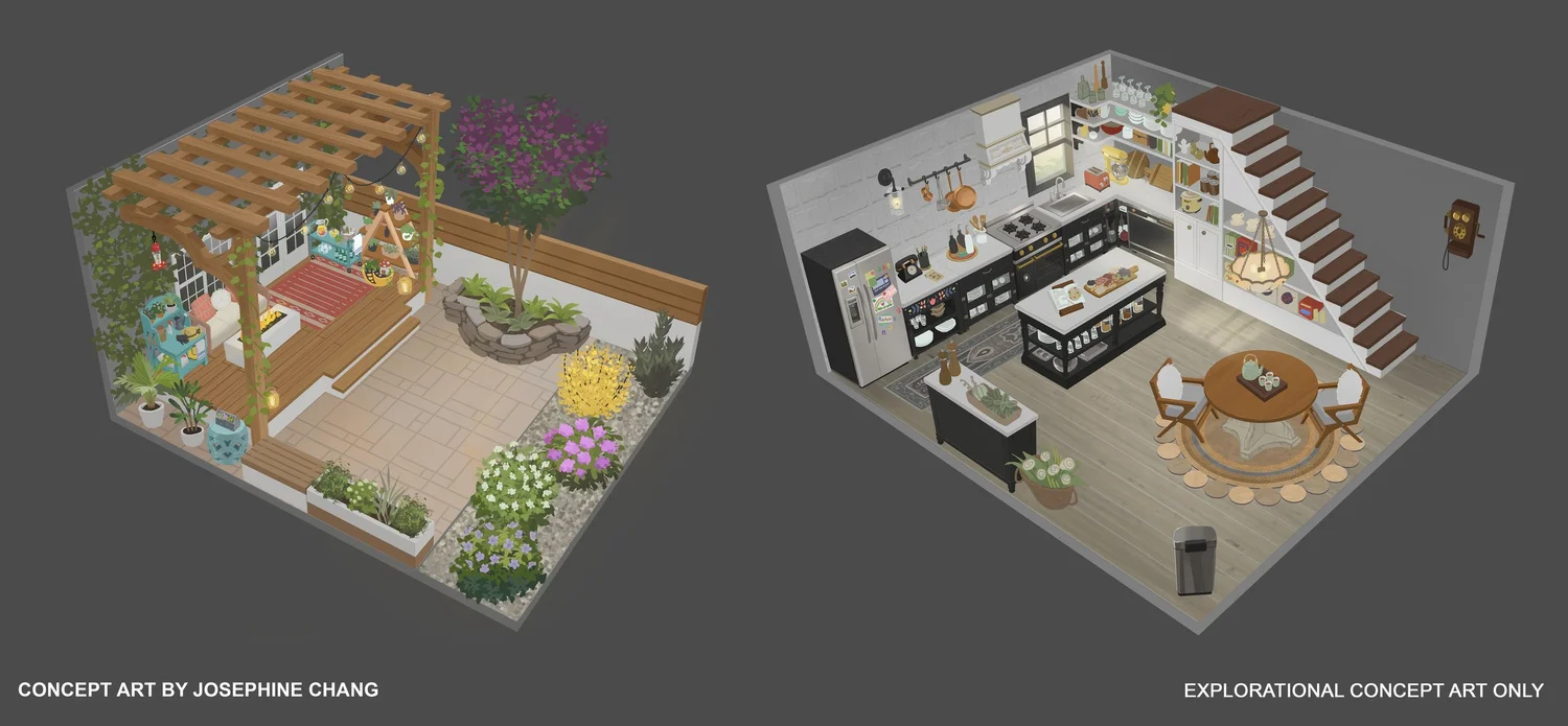 Explorative Room The Sims 4: Growing Together Room Views — Jo Cordisco