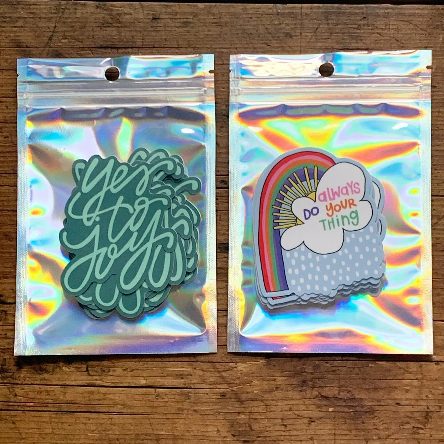 Stickers gettin&rsquo; mailed today!!! 🥰