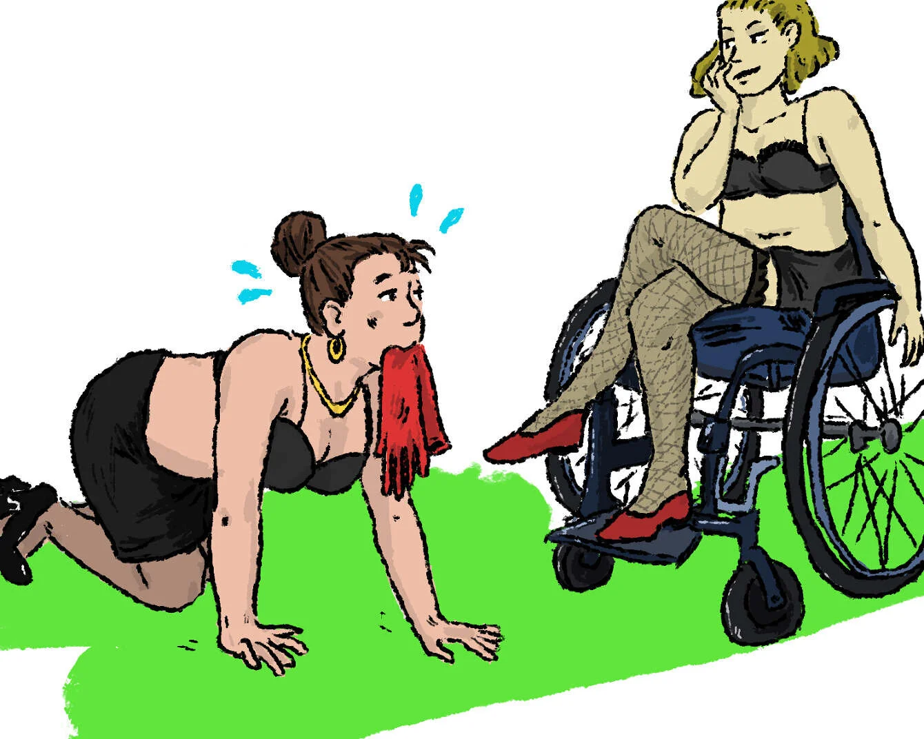 Autostraddle: The 12 Queer Sex Positions Of Christmas