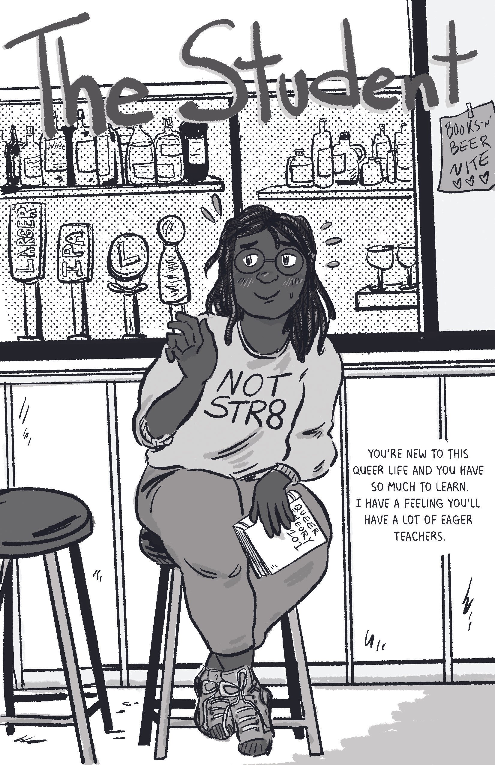 Character Design For Can You Host? Queer TTRPG