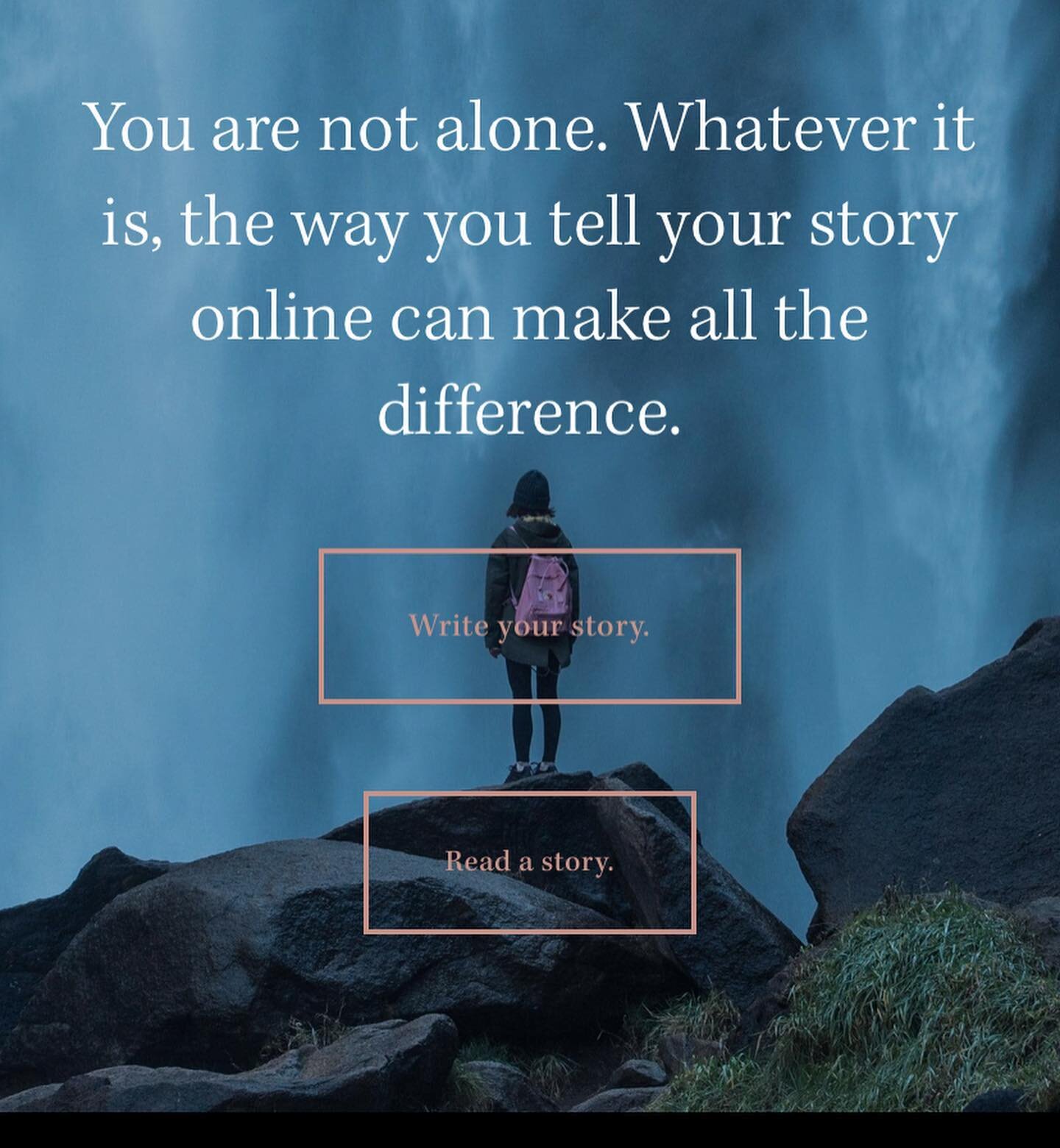 The world can feel lonely when you are alone in the dark with your own thoughts. The Dark Page is a website created for sharing your writings or reading others with the provision of self care tips, meditation guides, crisis lines, and more. Sometimes