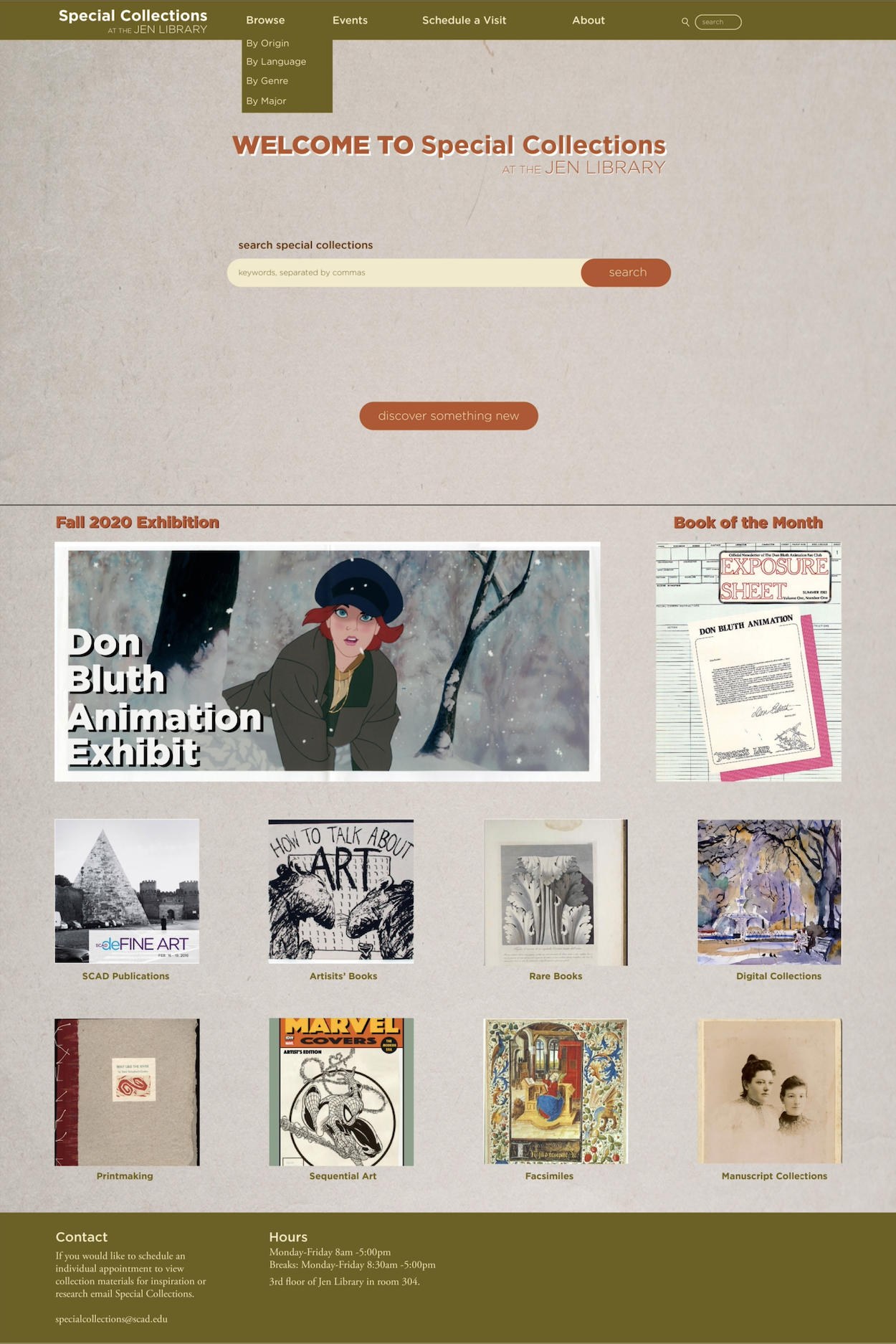 Jen Library Special Collections — Jessica Ann Richardsen