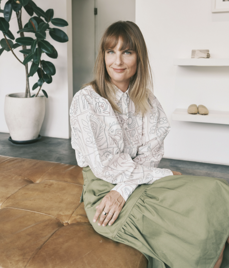 Dressed up: Magali Pascal