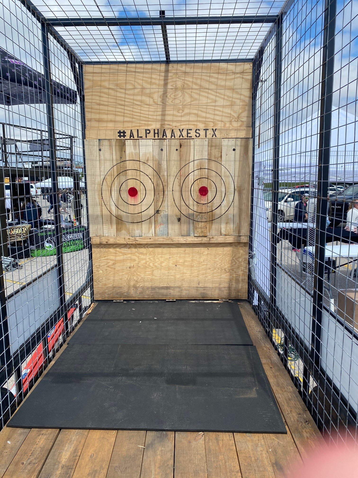 Alpha Axes Mobile Axe Throwing