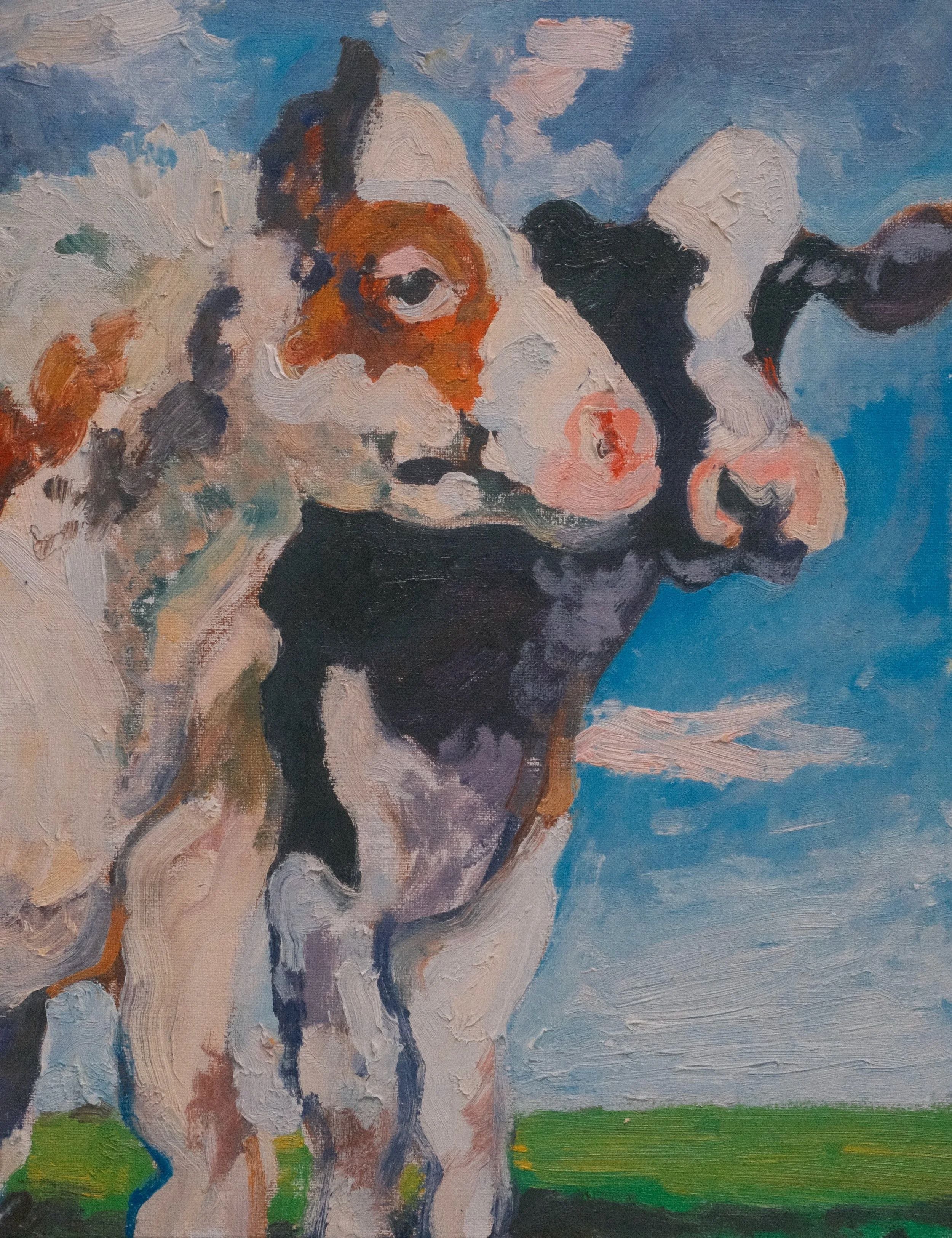 Untitled(Two Cows)