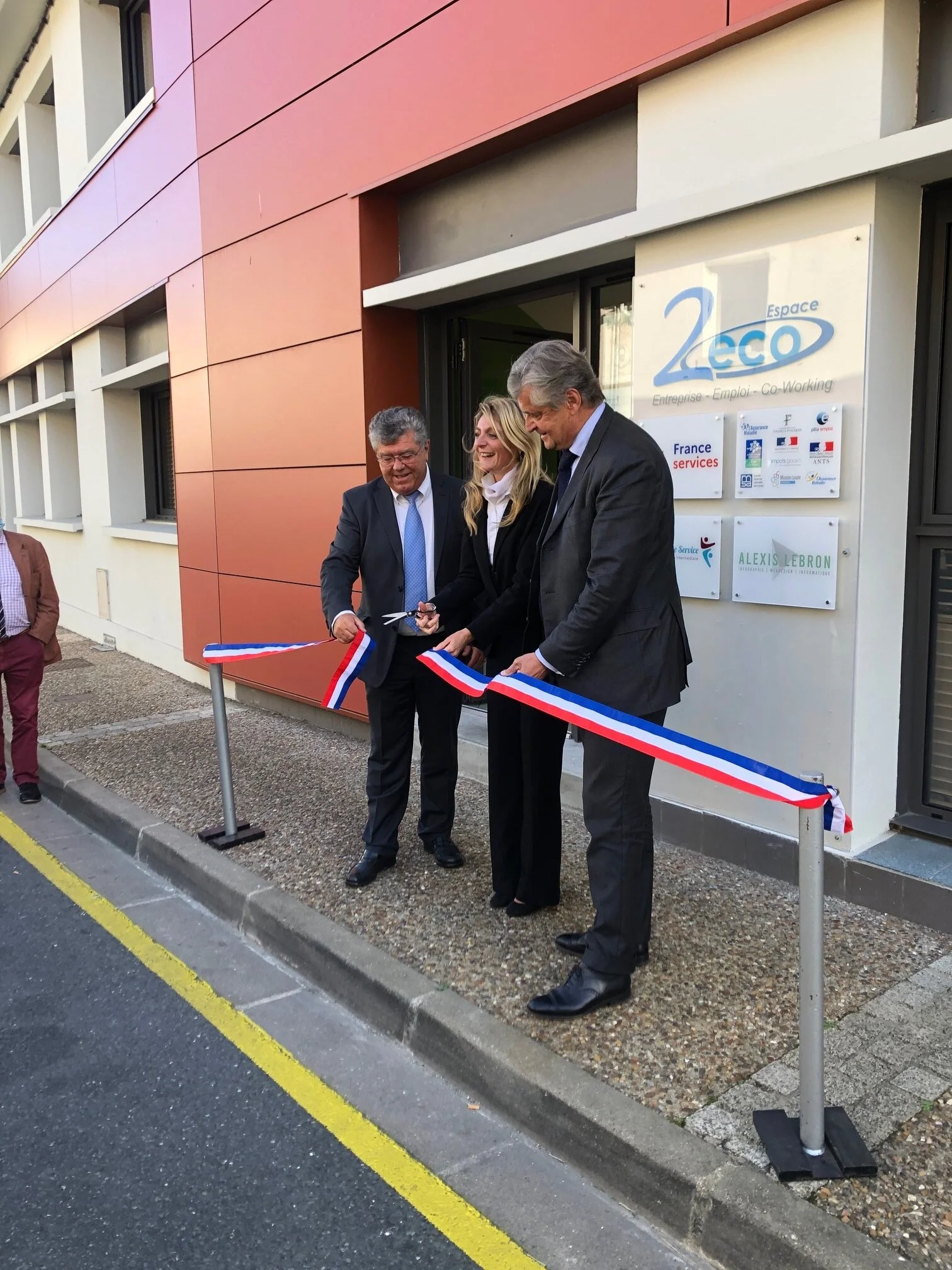 Inauguration de l'Espace France Services à Chabris