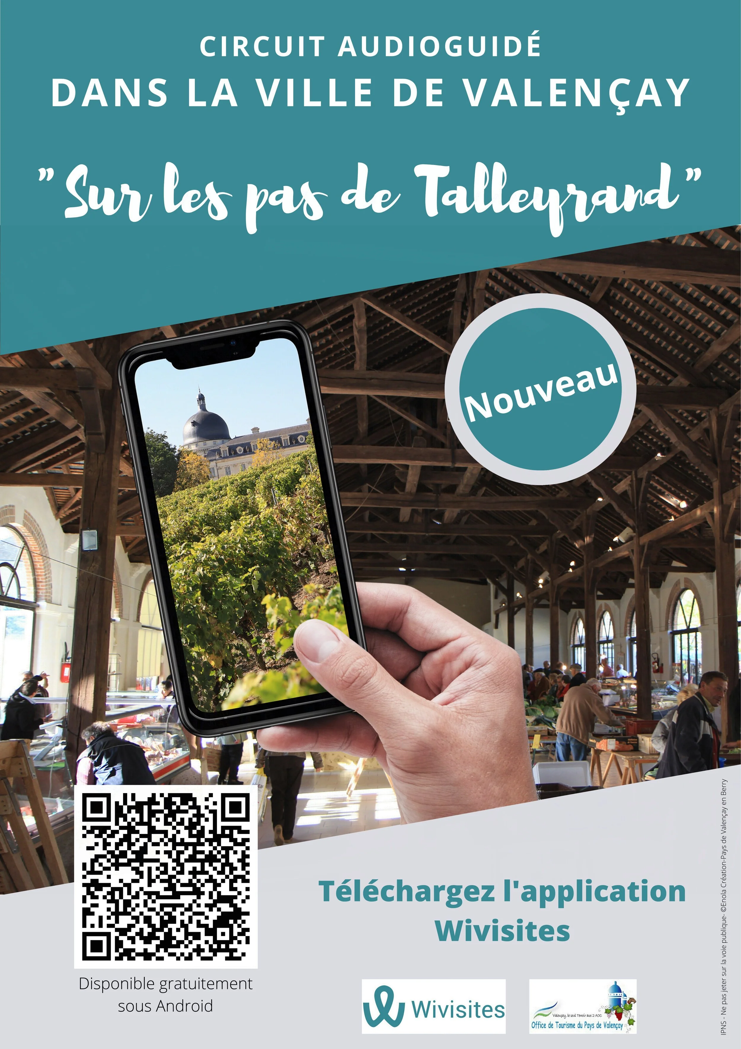 Circuit audio-guidé dans la ville de Valençay
