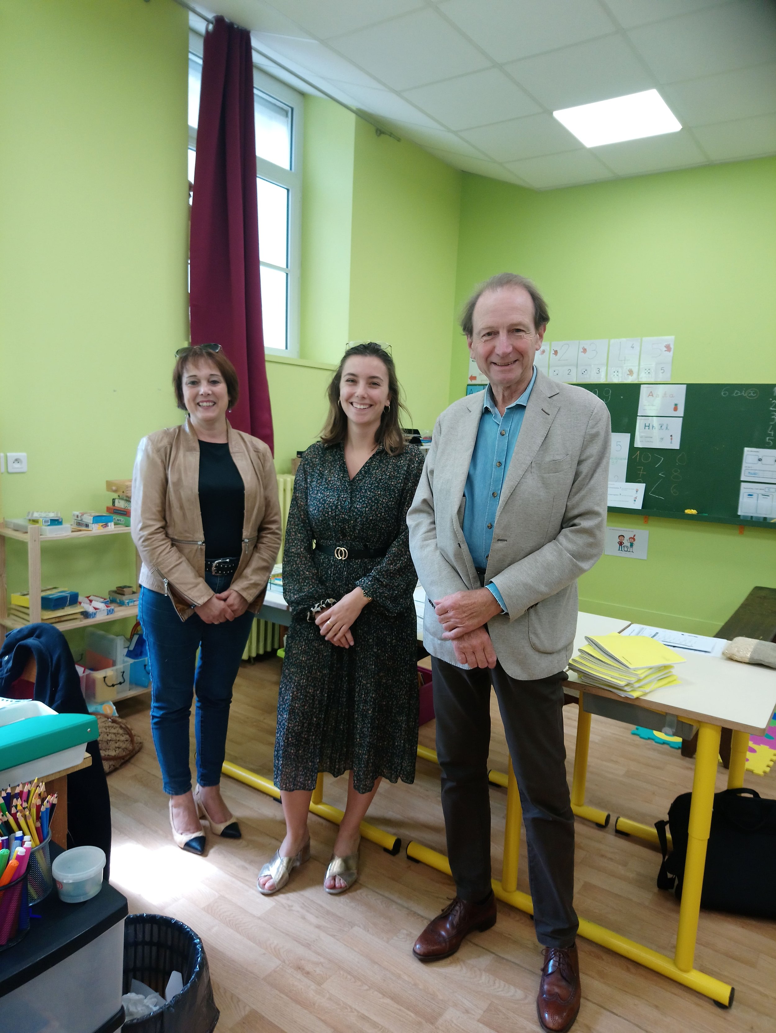 Une nouvelle directrice à l’école d’Anjouin.