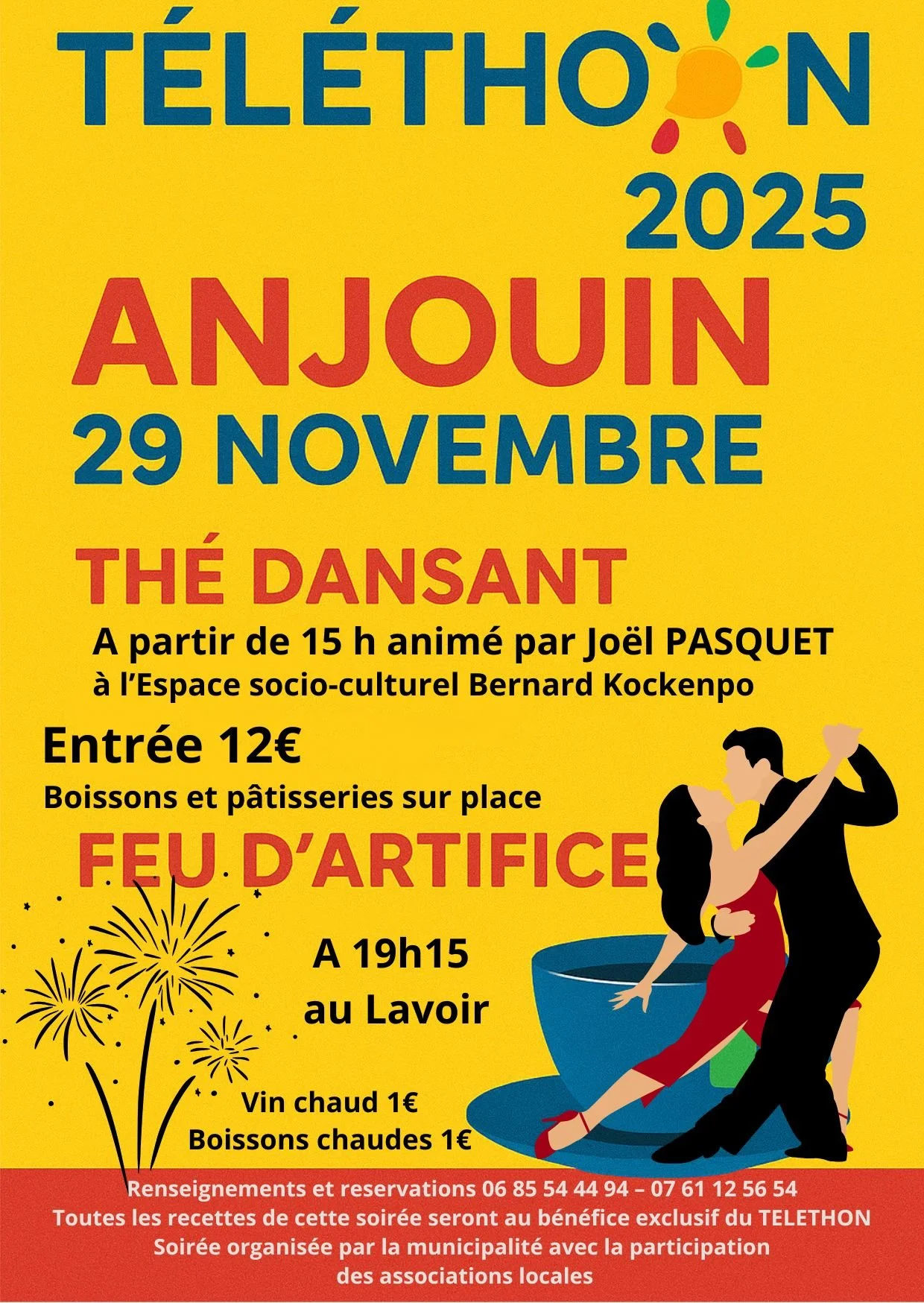 Téléthon 2025 le 29/11/2025