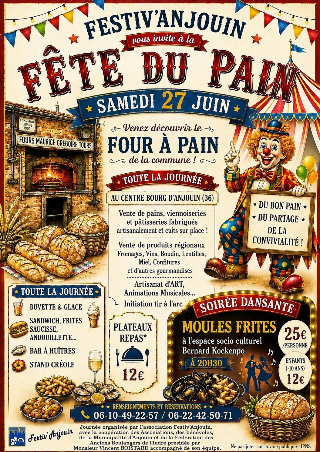 Fête du pain ANJOUIN