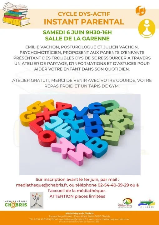 Un temps d’échange et de conseils pour les parents d’enfants DYS