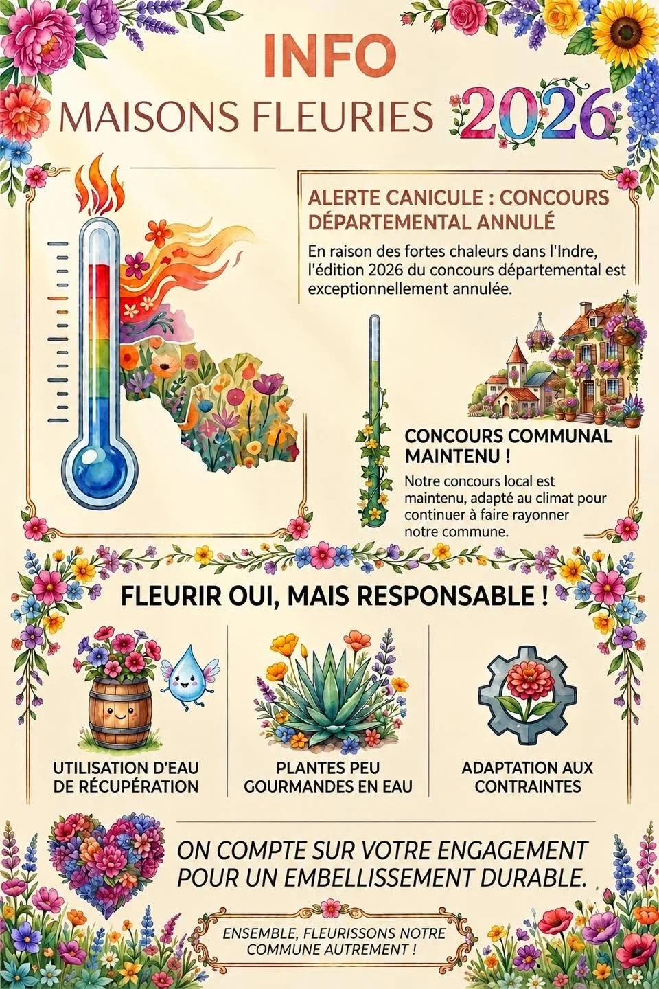 Concours Maisons Fleuries 2026 