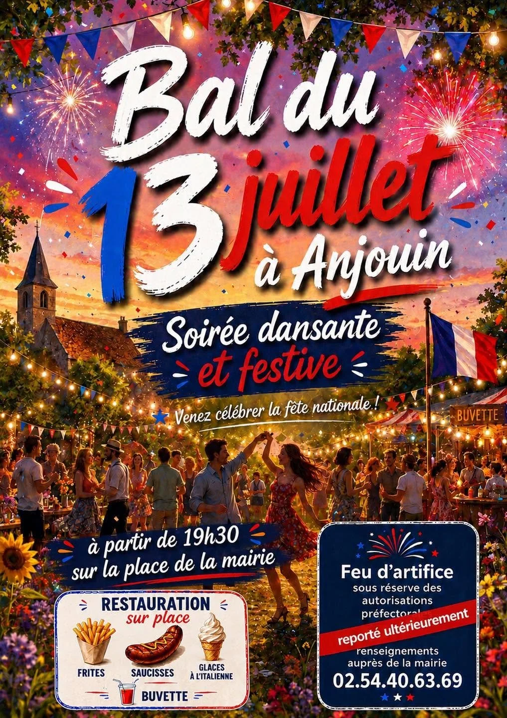 Le Bal du 13 juillet approche !